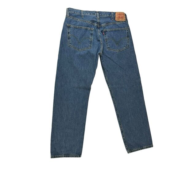 Vintage Levis 501 Button Fly Jeans Made In Guatemala 38 x 32 Light Blue Wash - Picture 14 of 16